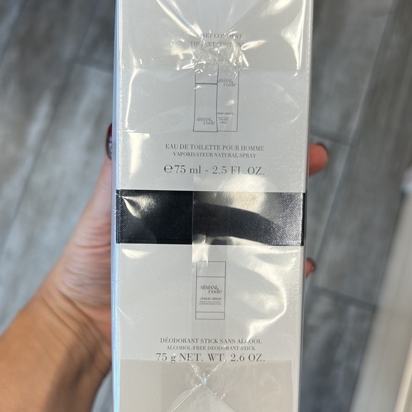 100% Authentic Giorgio Armani Code Mens - 2 piece bundle - New - Picture 4 of 4